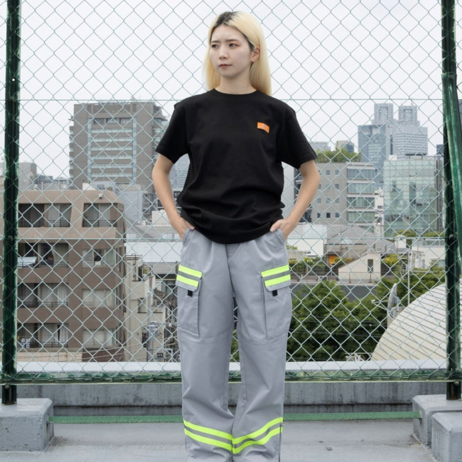 UNIVERSAL OVERALL PROFESSIONAL ユニバーサルオーバーオール プロフェッショナル 半袖Tシャツ UO2513001 PRTシャツ ロゴTシャツ バックプリント 5.6オンス 綿100％ 作業着 ワークウェア