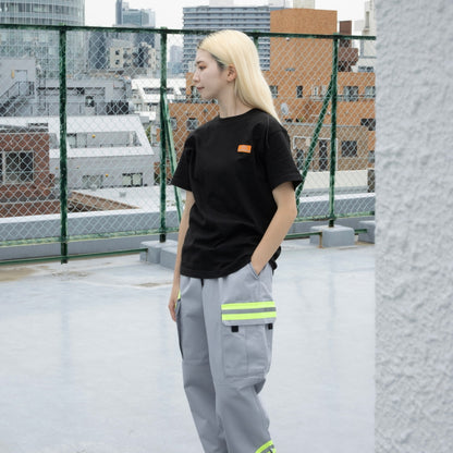UNIVERSAL OVERALL PROFESSIONAL ユニバーサルオーバーオール プロフェッショナル 半袖Tシャツ UO2513001 PRTシャツ ロゴTシャツ バックプリント 5.6オンス 綿100％ 作業着 ワークウェア