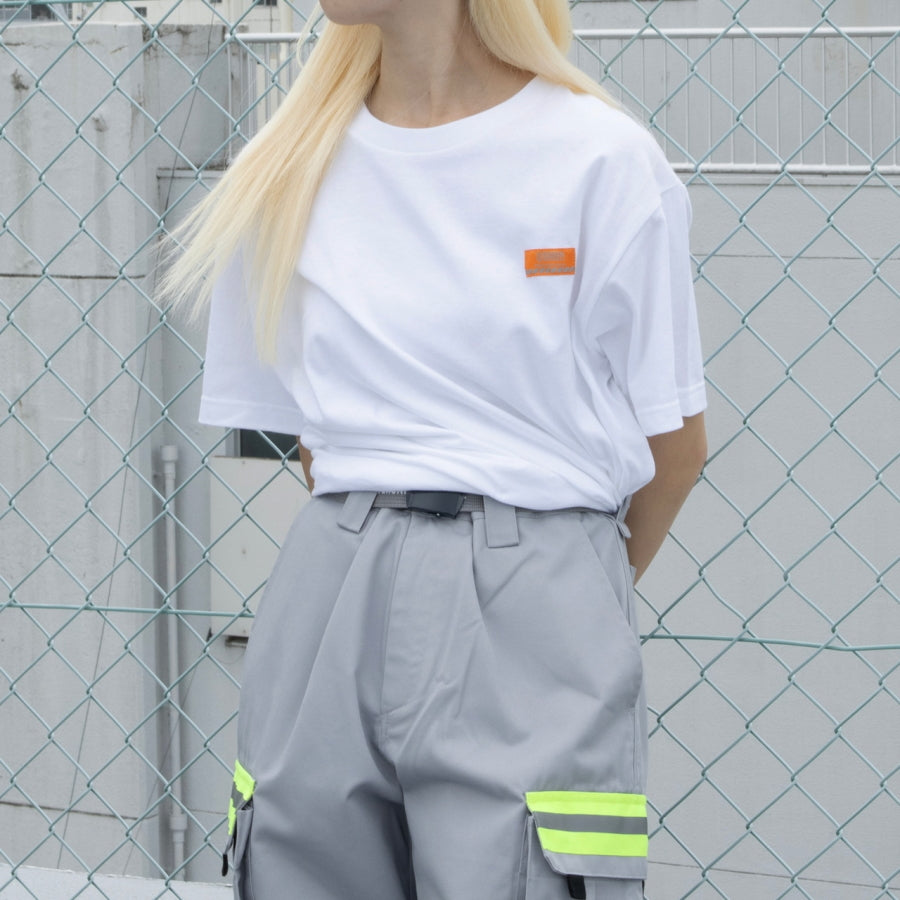 UNIVERSAL OVERALL PROFESSIONAL ユニバーサルオーバーオール プロフェッショナル 半袖Tシャツ UO2513001 PRTシャツ ロゴTシャツ バックプリント 5.6オンス 綿100％ 作業着 ワークウェア