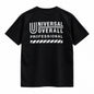 UNIVERSAL OVERALL PROFESSIONAL ユニバーサルオーバーオール プロフェッショナル 半袖Tシャツ UO2513001 PRTシャツ ロゴTシャツ バックプリント 5.6オンス 綿100％ 作業着 ワークウェア