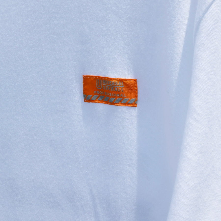 UNIVERSAL OVERALL PROFESSIONAL ユニバーサルオーバーオール プロフェッショナル 半袖Tシャツ UO2513001 PRTシャツ ロゴTシャツ バックプリント 5.6オンス 綿100％ 作業着 ワークウェア