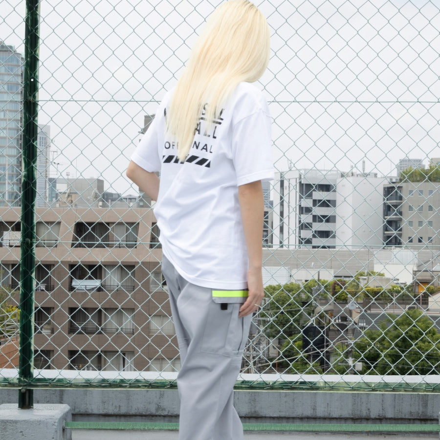 UNIVERSAL OVERALL PROFESSIONAL ユニバーサルオーバーオール プロフェッショナル 半袖Tシャツ UO2513001 PRTシャツ ロゴTシャツ バックプリント 5.6オンス 綿100％ 作業着 ワークウェア