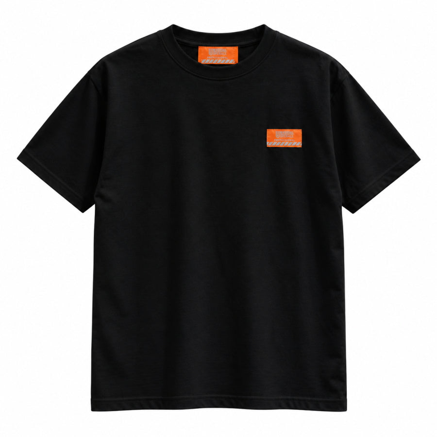 UNIVERSAL OVERALL PROFESSIONAL ユニバーサルオーバーオール プロフェッショナル 半袖Tシャツ UO2513001 PRTシャツ ロゴTシャツ バックプリント 5.6オンス 綿100％ 作業着 ワークウェア