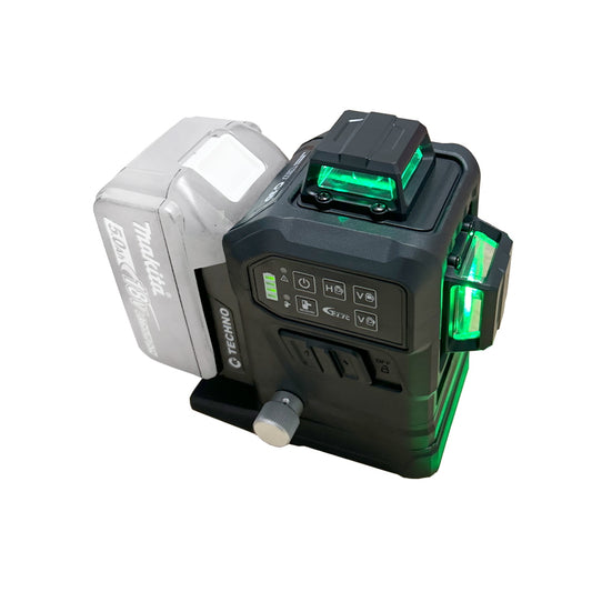 テクノ販売 LTK-MB3C 3Dグリーンレーザー マキタ ハイコーキ 18Vバッテリ使用可能