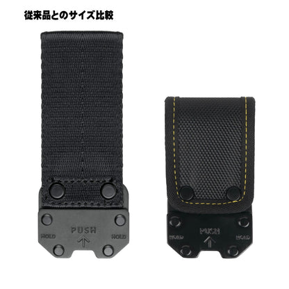 TSUNODA ツノダ LOCX ロックス LXBK-AB1H ホルダー用アタッチメントバックル アルミ製 各社縦型ベルトホルダー対応
