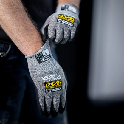 MECHANIX メカニクスウェア スピードニット エコ S6DE58 ワークグローブ 手袋 再生PET ニトリルコーティング EN388 タッチ対応 作業用 建設 物流 整備