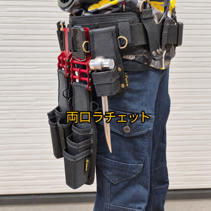 【予約商品】 MasterTool マスターツール 芯金入りハンマホルダ MH-DH1 金属芯内蔵 ハンマ差し 両口ラチェットレンチ対応