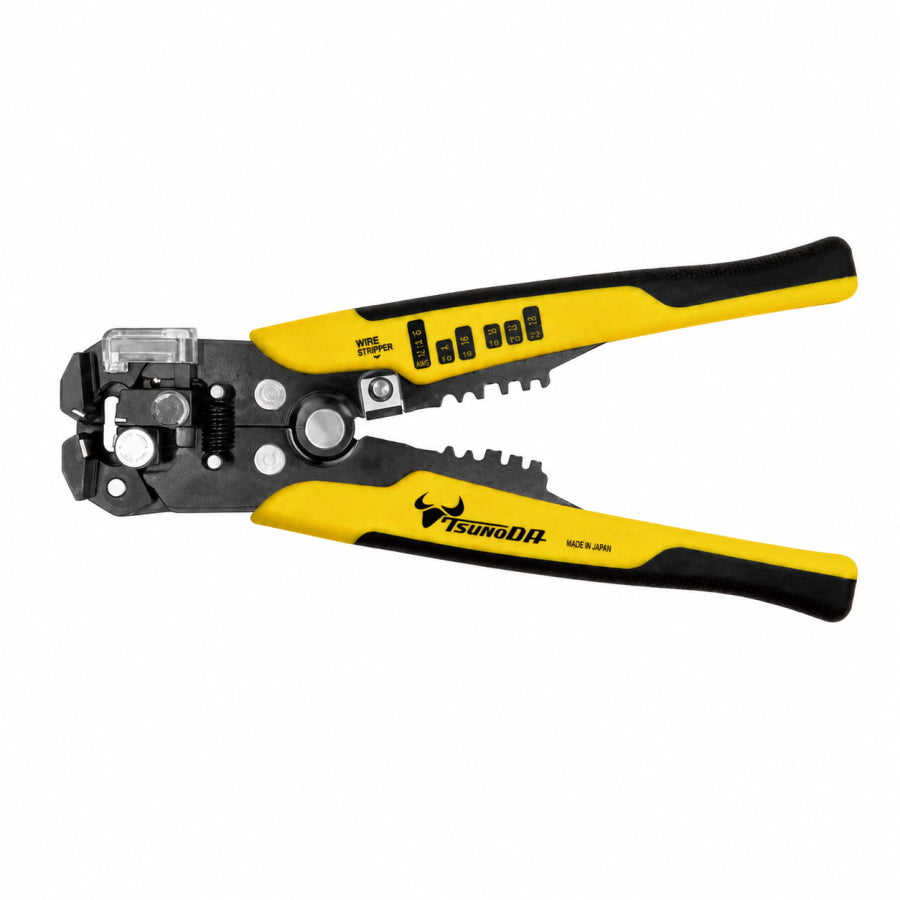 TSUNODA ツノダ マルチストリッパー MWS-200 200mm 自動ワイヤーストリッパー 被覆剥き 切断 簡易圧着