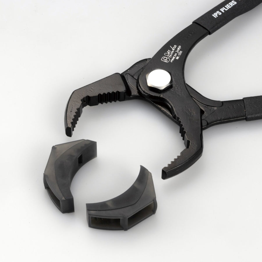 IPS PLIERS ソフトタッチネオ ワイドショート NWL-220S 最大70mm対応 大口径特殊樹脂プライヤ
