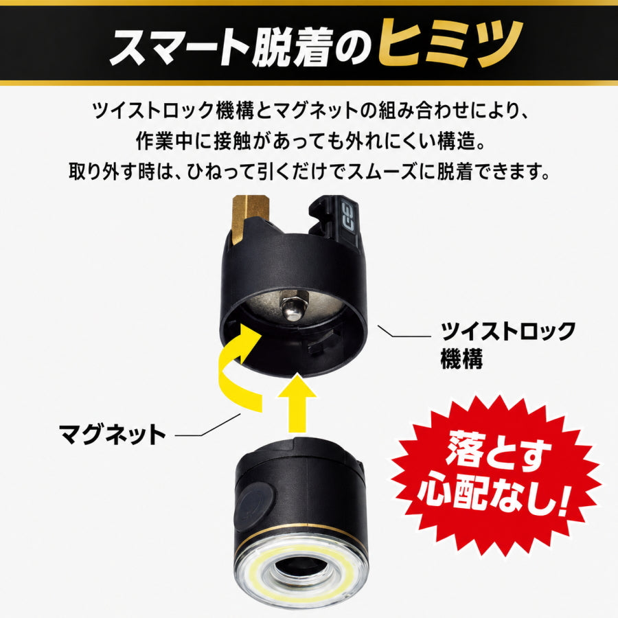 【7月～8月発売予約品】 GENTOS ジェントス OZ-DR01R ドライバーライト＆キーライト USB Type-C充電式 IP54 φ5.0〜9.0mm対応 マグネット カラビナフック付き