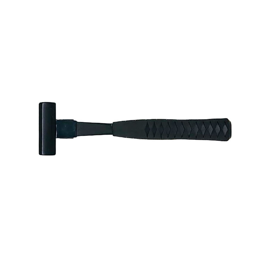 須佐製作所 王将 All Black オール・ブラック ショートFRG柄 日本製 八角玄能 船手玄能 先切金槌 板金ハンマー 全長270mm