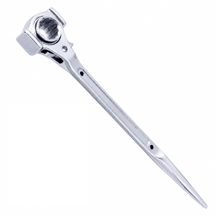 【８月中旬以降発売予約品】 PRO AM ヘッドで叩ける 鉄槌・両口ラチェットレンチ 17×21mm PA-5019H 32ギア