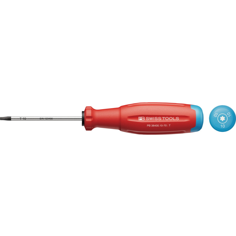 PB SWISS TOOLS 38400 ヘクスローブドライバー 新型グリップ SWISS GRIP EVO