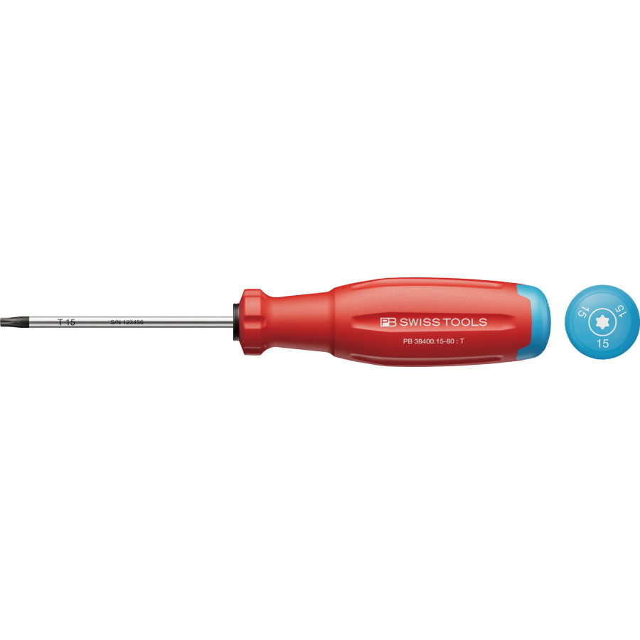 PB SWISS TOOLS 38400 ヘクスローブドライバー 新型グリップ SWISS GRIP EVO