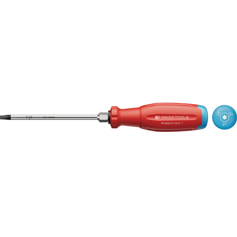 PB SWISS TOOLS 38400 ヘクスローブドライバー 新型グリップ SWISS GRIP EVO