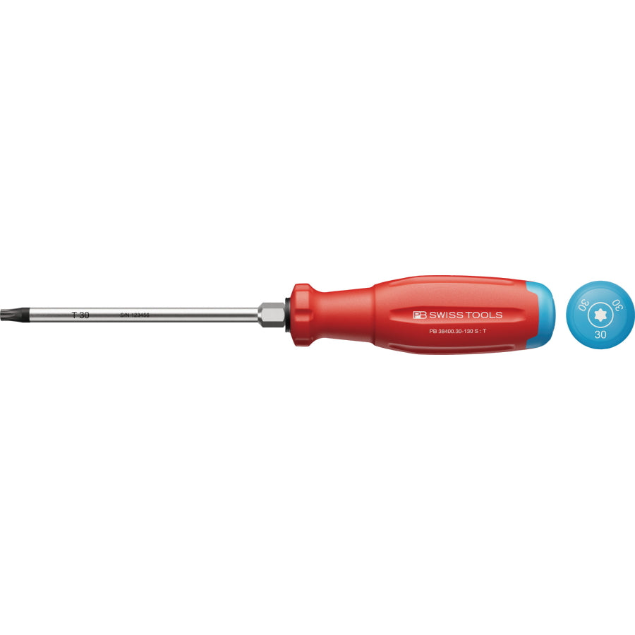 PB SWISS TOOLS 38400 ヘクスローブドライバー 新型グリップ SWISS GRIP EVO