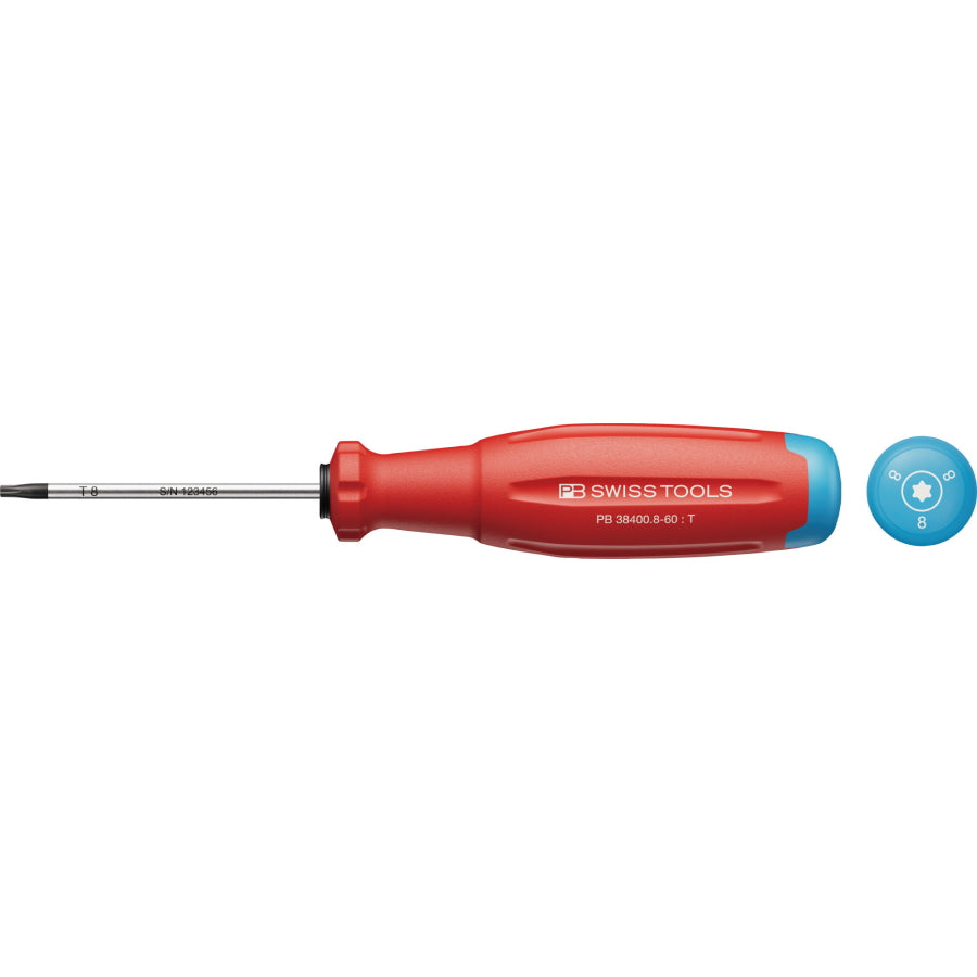 PB SWISS TOOLS 38400 ヘクスローブドライバー 新型グリップ SWISS GRIP EVO