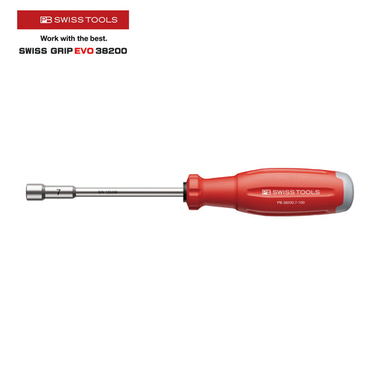 PB SWISS TOOLS 38200 ナットドライバー 新型グリップ SWISS GRIP EVO