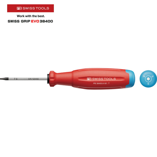 PB SWISS TOOLS 38400 ヘクスローブドライバー 新型グリップ SWISS GRIP EVO