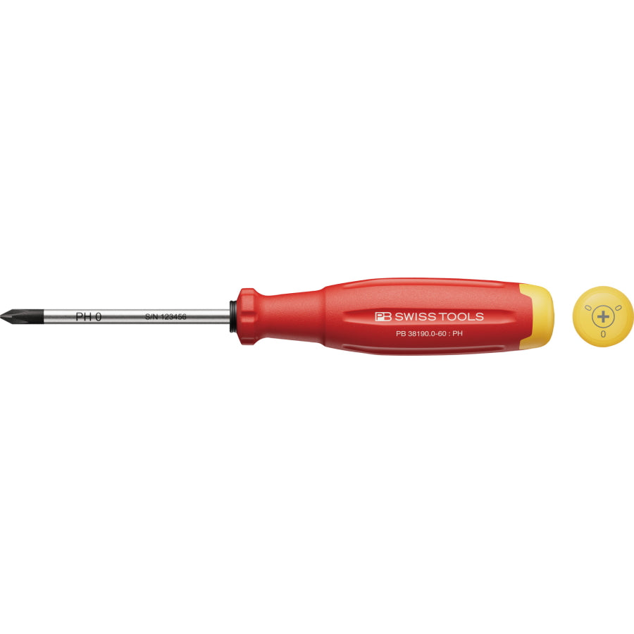 PB スイスツールズ 新型グリップEVO プラスドライバー 38190
