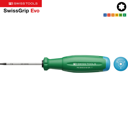 PB スイスツールズ 新型グリップEVO へクスローブドライバー レインボー 38400
