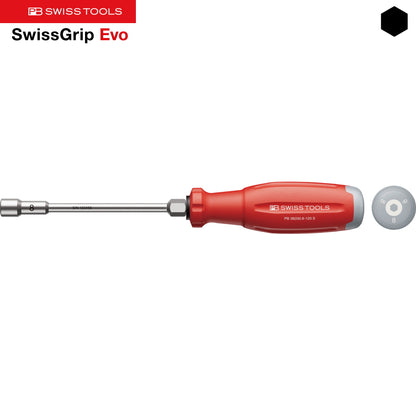 PB スイスツールズ 新型グリップEVO ナットドライバー 根元六角 38200S