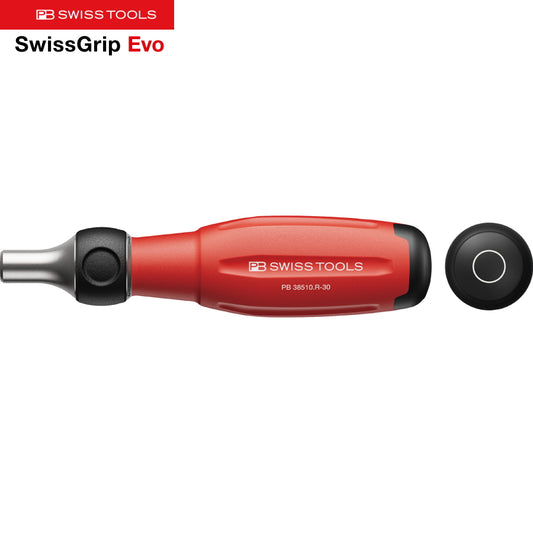 PB スイスツールズ 新型グリップEVO ラチェット付 ツイスタービットハンドル 38510.R