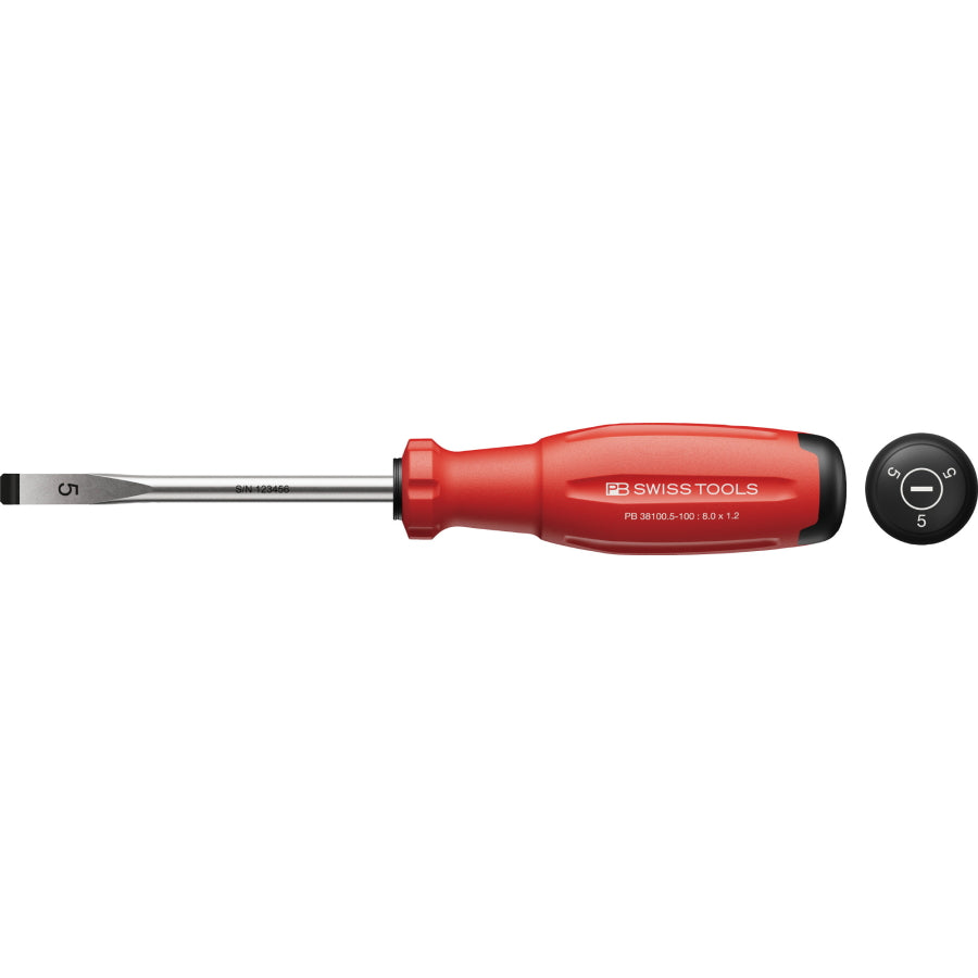 PBスイスツールズ SWISSGRIP EVO マイナスドライバー 38100 精密から