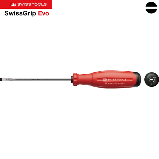 PB スイスツールズ 新型グリップEVO マイナスドライバー 38100