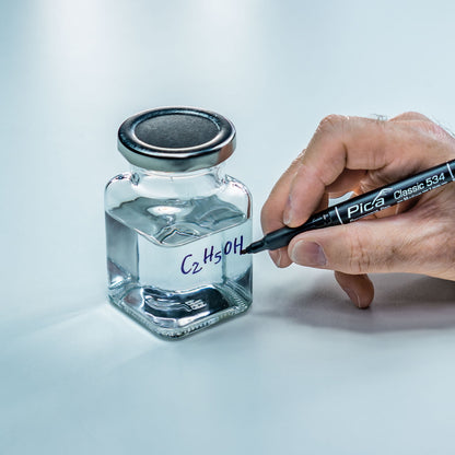 ピカマーカー Pica classic パーマネントペン 黒 中字 533 細字 534/46 赤 青 白