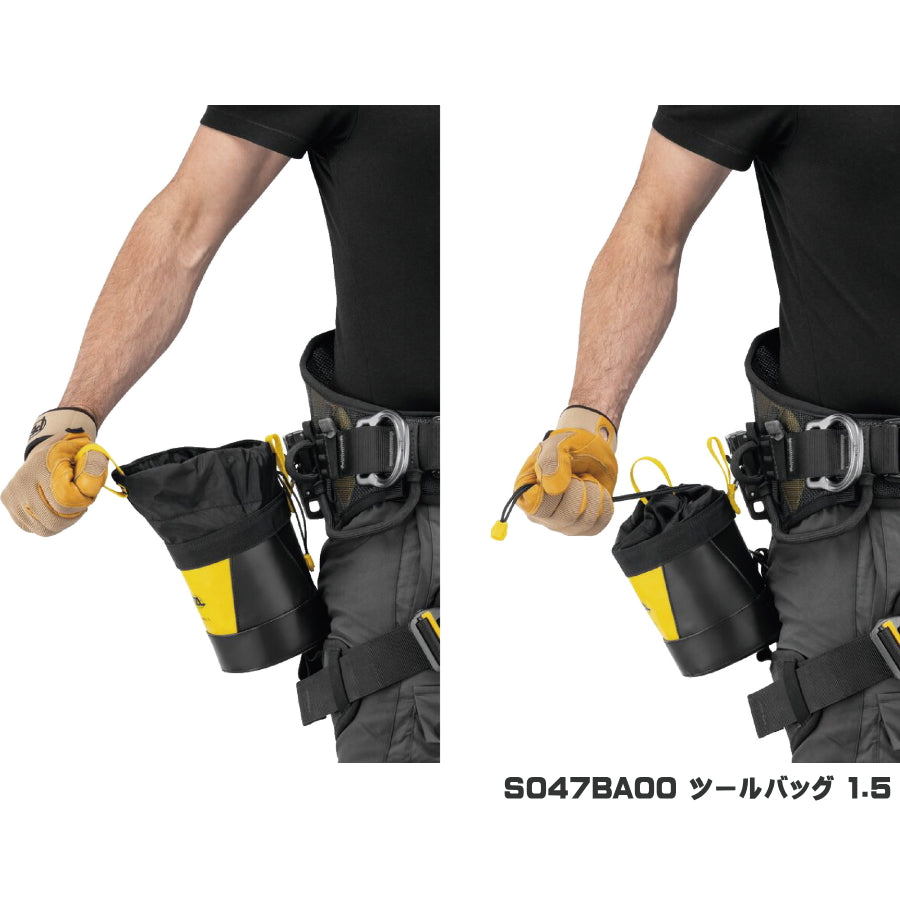 PETZL ツールバッグ TOOLBAG S047BA00 S047BA01 S047BA02 工具収納バッグ 高所作業用 防水タープ素材 ANSI/ISEA 121-2018対応 ペツル