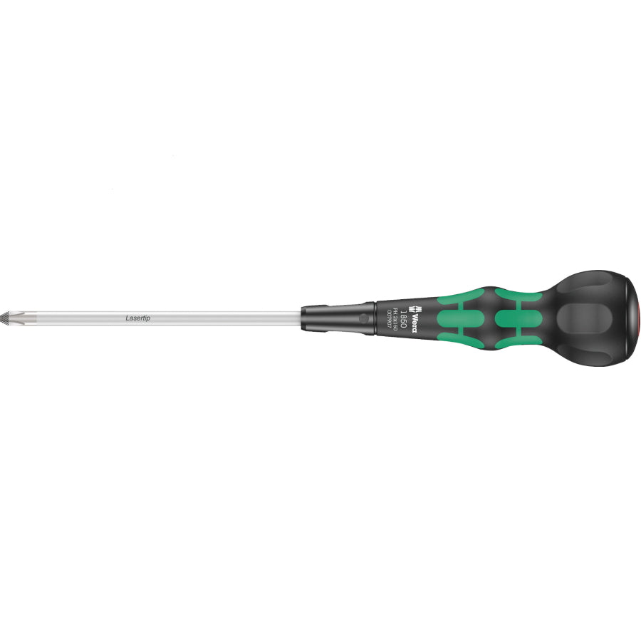 WERA ボールグリップ レーザーチップドライバー