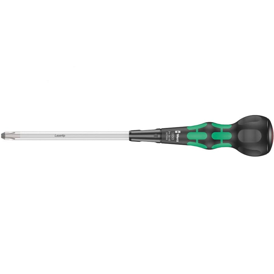 WERA ボールグリップ レーザーチップドライバー