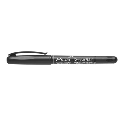 ピカマーカー Pica classic パーマネントペン 黒 中字 533/46 細字 534/46