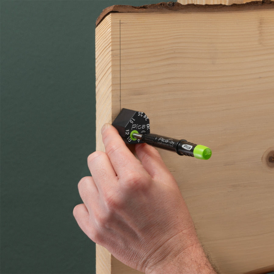 【予約商品：入荷次第発送】 Pica Marker ピカマーカー スクライバーブロック Pica Dry Pica Fine Dry用 55805 30801 9-25mm 平行線 ケガキ 床張り 石膏ボード 木工 スクリバー