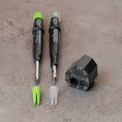 【予約商品：入荷次第発送】 Pica Marker ピカマーカー スクライバーブロック Pica Dry Pica Fine Dry用 55805 30801 9-25mm 平行線 ケガキ 床張り 石膏ボード 木工 スクリバー