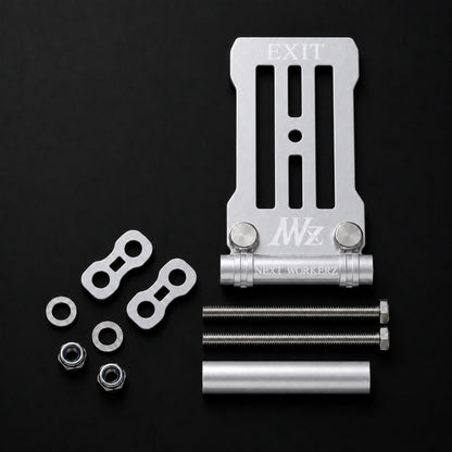 【7月中旬以降発売予約品】 WORKERZ EXIT プレートチェーンSET EXT-PLC アルミ製 4色 NEXT WORKERZ