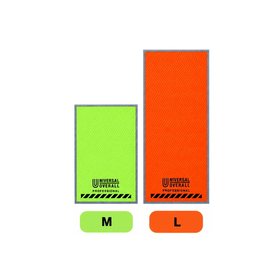 UNIVERSAL OVERALL ユニバーサルオーバーオール Hi-Viz プロテクションマット 養生マット S M ML L イエロー ライム ピンク オレンジ 単品 2枚 3枚 4枚セット 床 壁 建材 保護