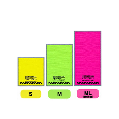 UNIVERSAL OVERALL ユニバーサルオーバーオール Hi-Viz プロテクションマット 養生マット S M ML L イエロー ライム ピンク オレンジ 単品 2枚 3枚 4枚セット 床 壁 建材 保護
