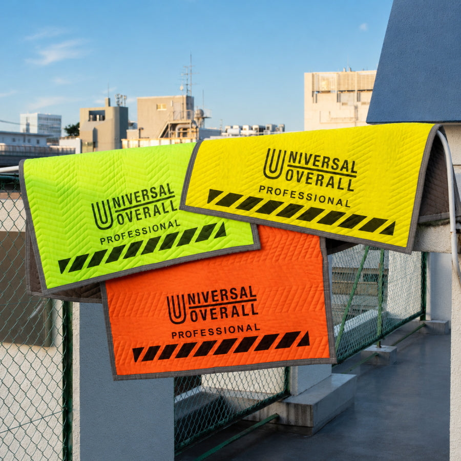 UNIVERSAL OVERALL ハイビズ プロテクションマット 養生マット S・M・L