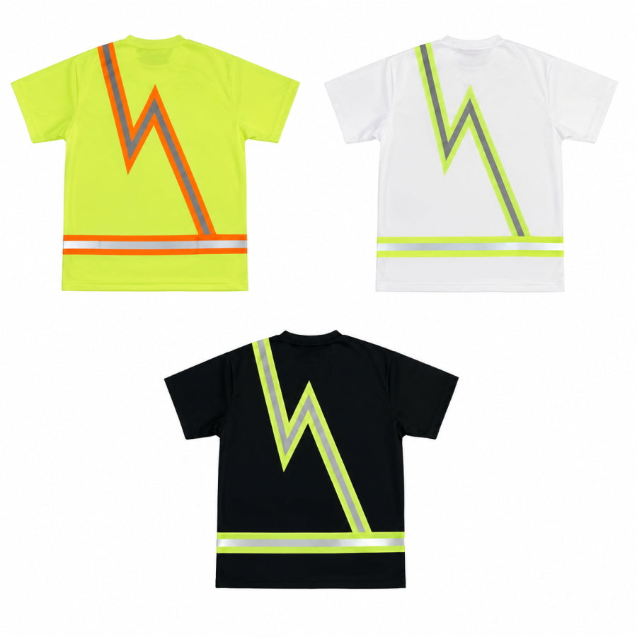 UNIVERSAL OVERALL ユニバーサルオーバーオール Reflector Print S/S Tee UN2511222 リフレクターTシャツ