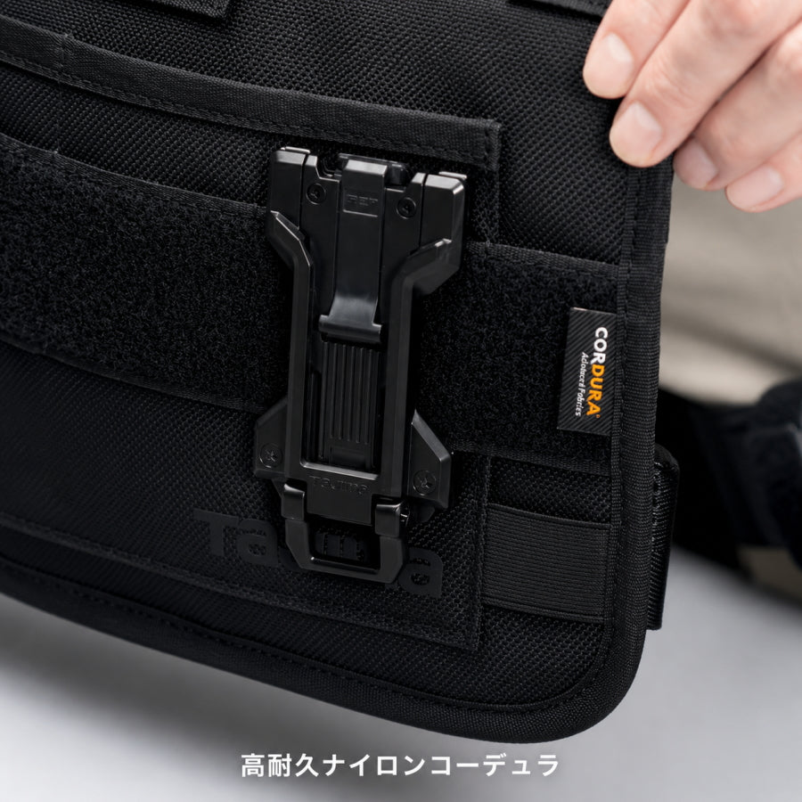 【10月以降発売予約品】 Tajima タジマ セフレッグパネル SFLPBK｜太腿用工具収納 セフホルダー付 コーデュラ®ナイロン