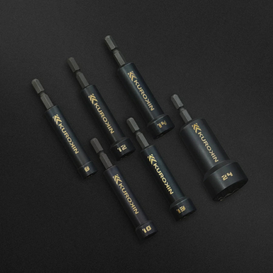 フジ矢 黒金 セミロング ソケット 512 12角