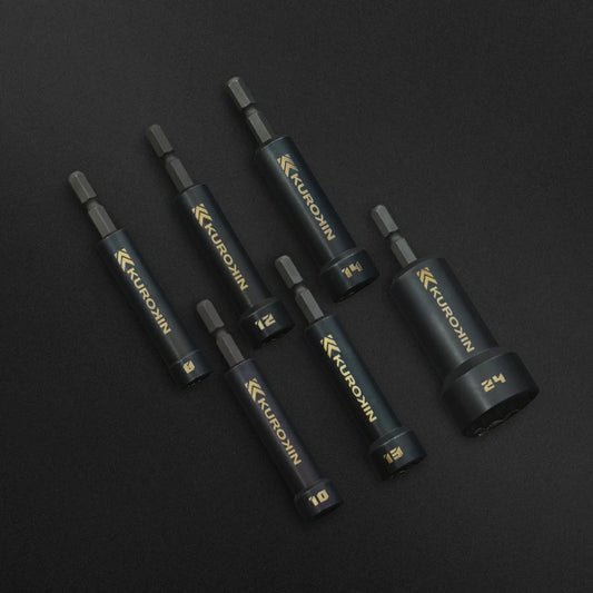 フジ矢 黒金 セミロング ソケット 512 12角