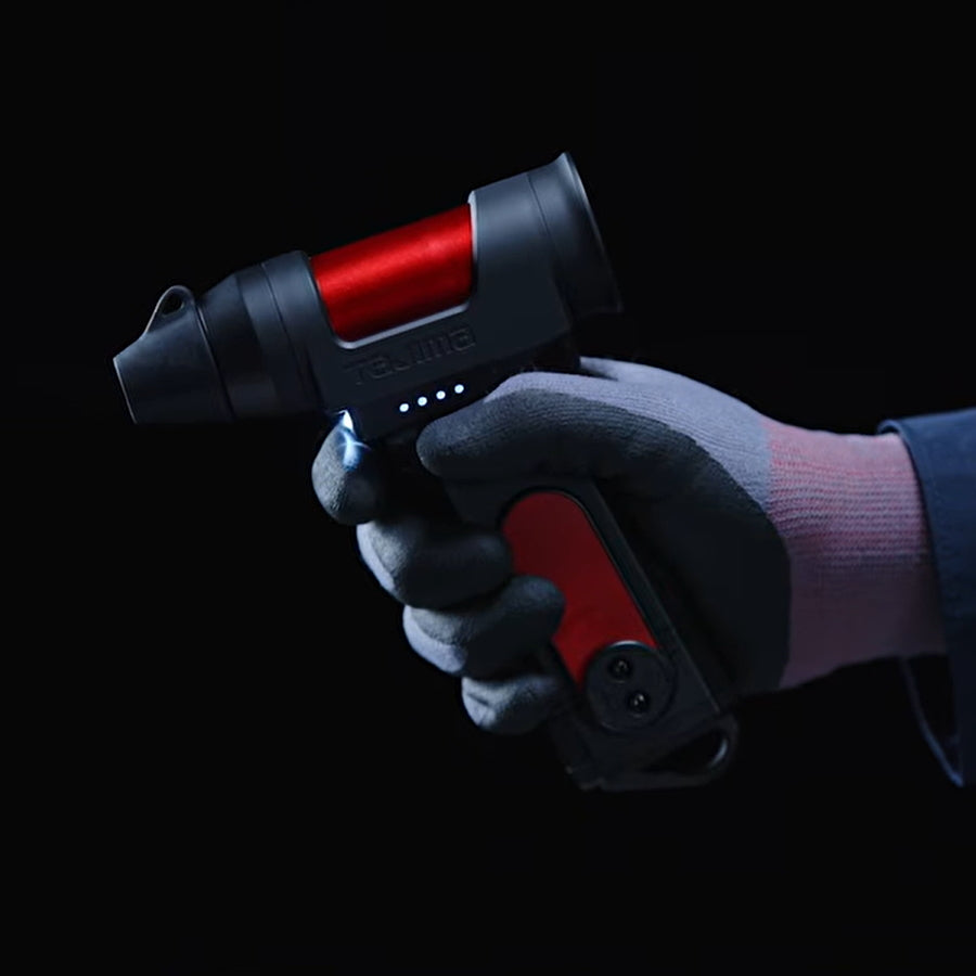 【予約商品】 TAJIMA タジマ セフブロワ キープジェット80 SFBKJ80N40 80m/s 4000mAh セフ対応 ブロワ 粉塵除去 切粉清掃 アンカー穴清掃 LEDライト付