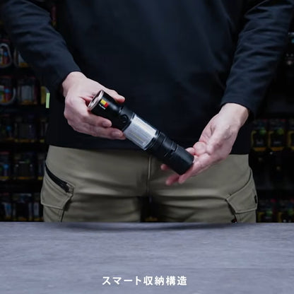 【予約品】 タジマ SFKJL100A-B47 セフハンディランタン 1000lm | スライドフォーカス搭載 5WAY作業灯