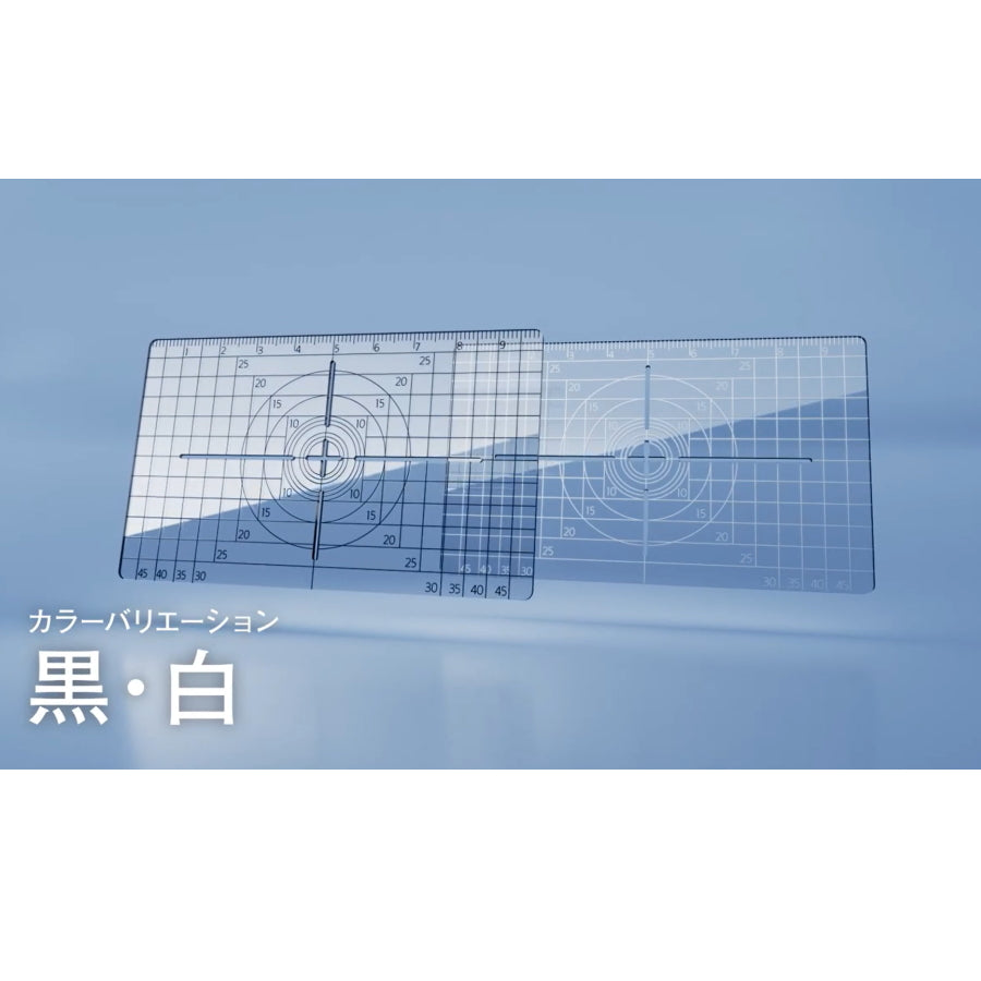 祥碩堂 ワンショットゲージ 1mm幅 / 2mm幅 黒線 / 白線 TKG