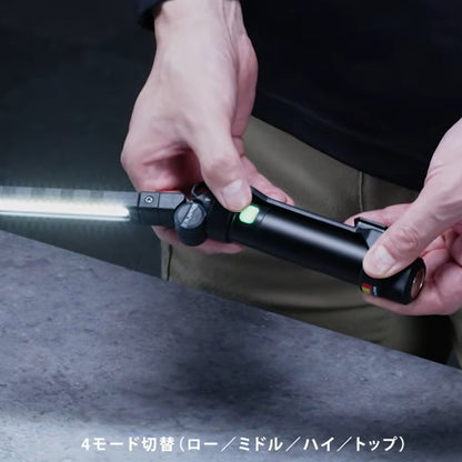 【予約品】 タジマ SFKJWS50A-B47 セフハンディワークライト 500lm | ネオジム磁石搭載 充電式LED作業灯