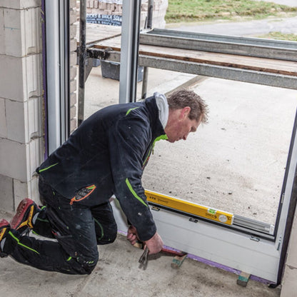 KDS × STABILA 拡張アルミレベル 伸縮式水平器 SL-63EXT / SL-80EXT 63〜105cm・80〜127cm 内寸目盛 ロック機構 ドイツ製