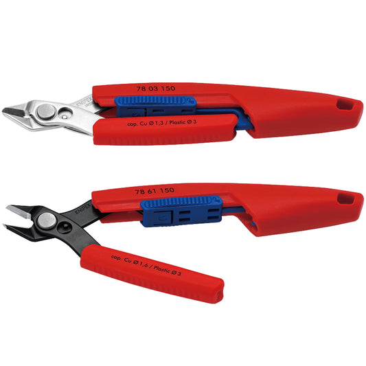 【予約商品】 KNIPEX Slim Knips スリムニッパー 150mm 7803-150 7861-150 ホルスターセット対応 精密ニッパー 結束バンド 配線作業用 クニペックス